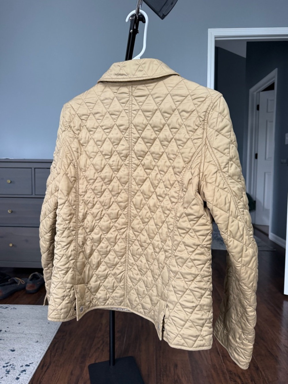 Vintage L.L. Bean Quilted Tan Puffer Jacket - Picture 11 of 16